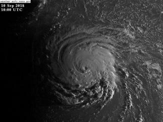 Hurricane Florence on the morning of September 10th, 2018.NASA