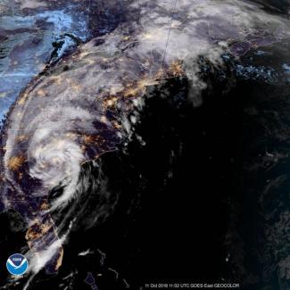Hurricane Michael is now a Tropical StormNOAA