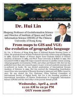 Hui Lin colloquium