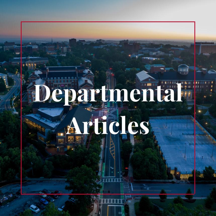 Departmental Articles