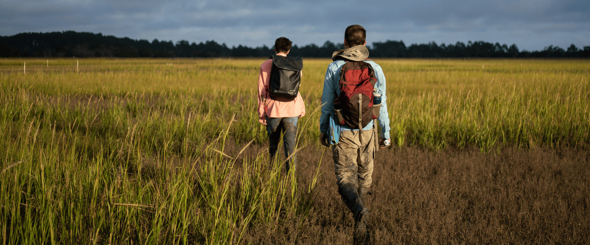 students in field 