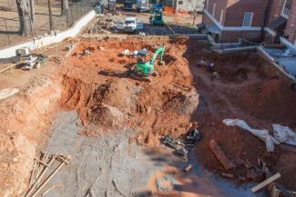 Baldwin Hall Excavation