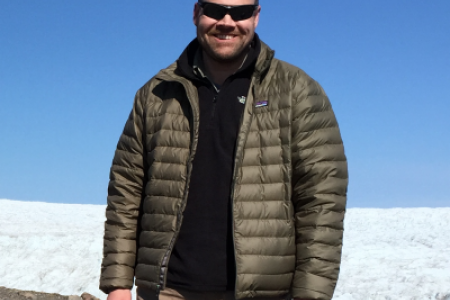 Dr. Thomas Mote in Greenland